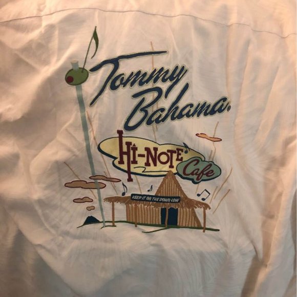 Tommy Bahama Embroidered Shirt Large - Picture 1 of 2